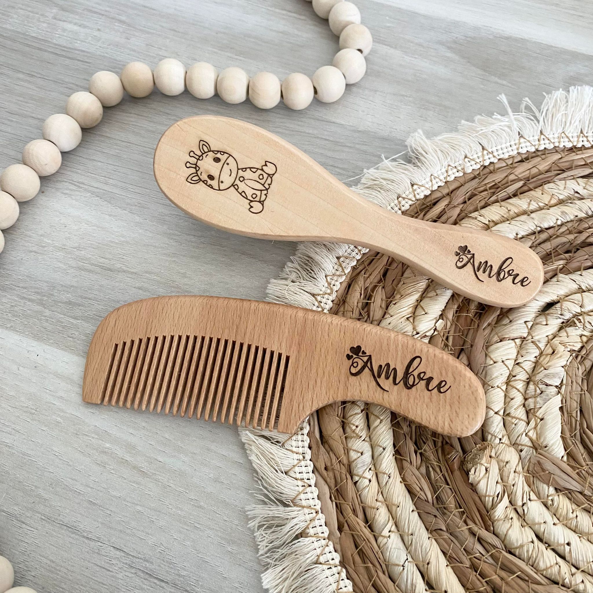 Coffret Brosse & Peigne Personnalisé