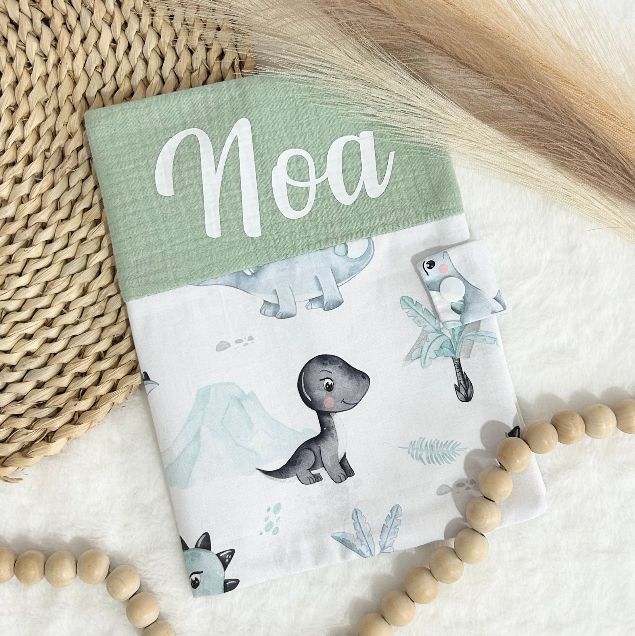 Carnet de Santé Gaze et Motif Personnalisé