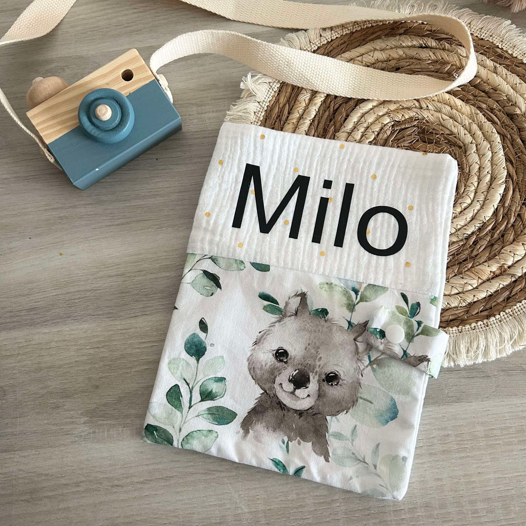 Carnet de Santé Gaze et Motif Personnalisé