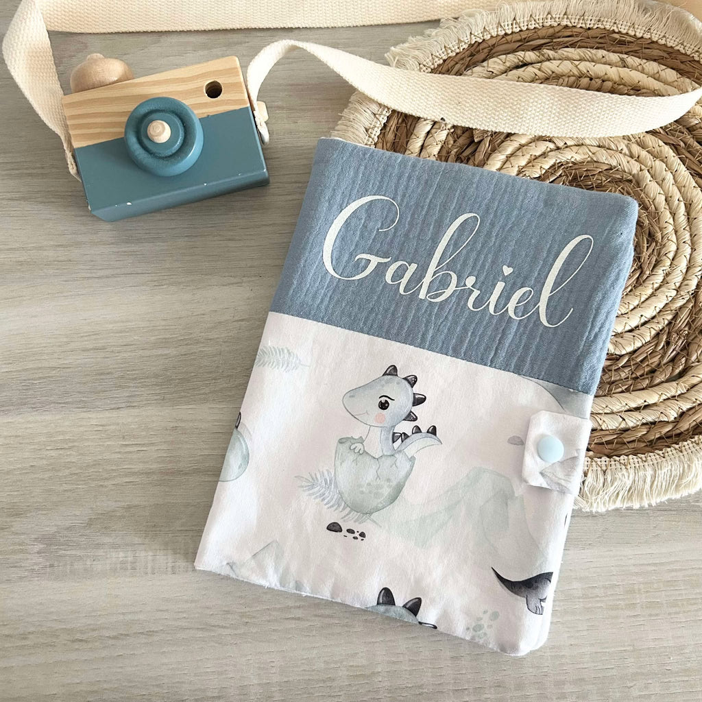 Carnet de Santé Gaze et Motif Personnalisé