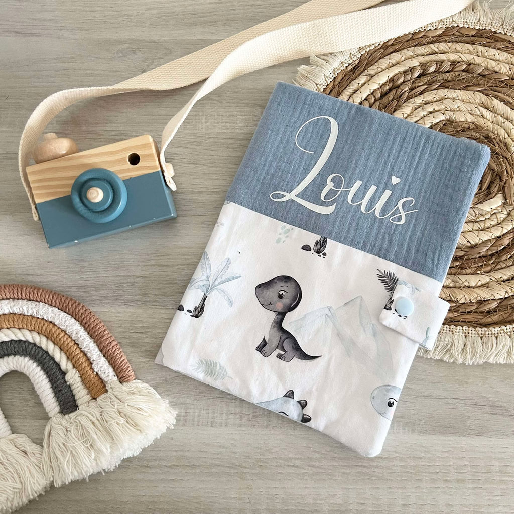 Carnet de Santé Gaze et Motif Personnalisé
