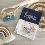 Carnet de Santé Gaze et Motif Personnalisé