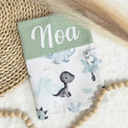 Carnet de Santé Gaze et Motif Personnalisé