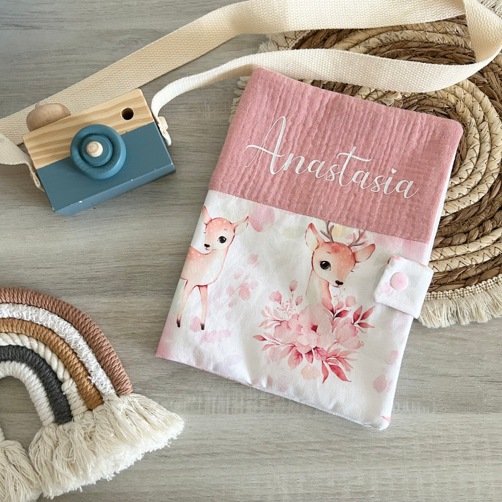 Carnet de Santé Gaze et Motif Personnalisé