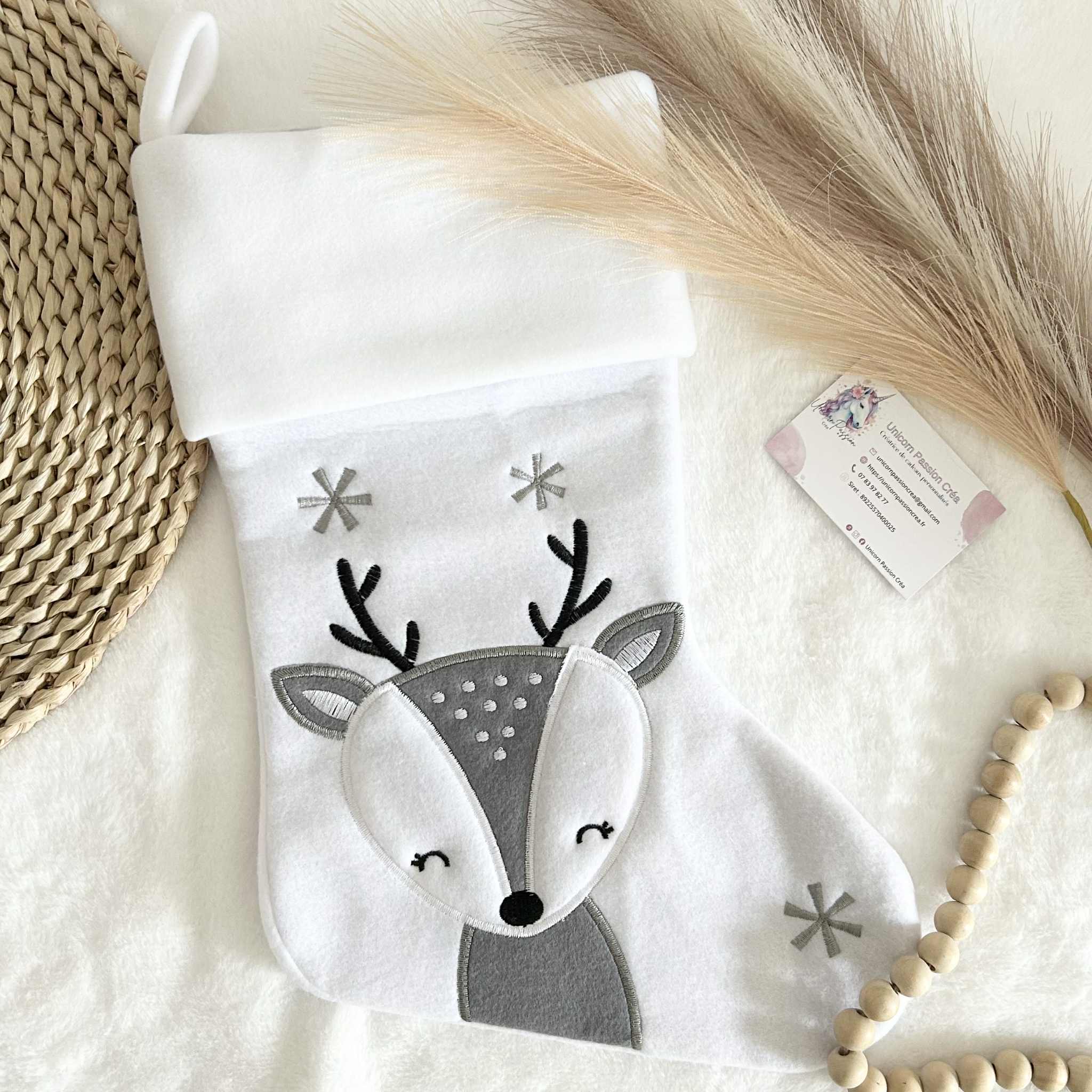 Chaussette / Botte de Noël Personnalisée